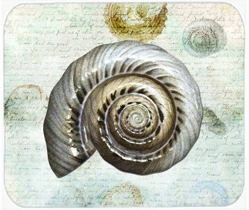 9.5 x 8 in. Shells Mouse Pad, Hot Pad or Trivet