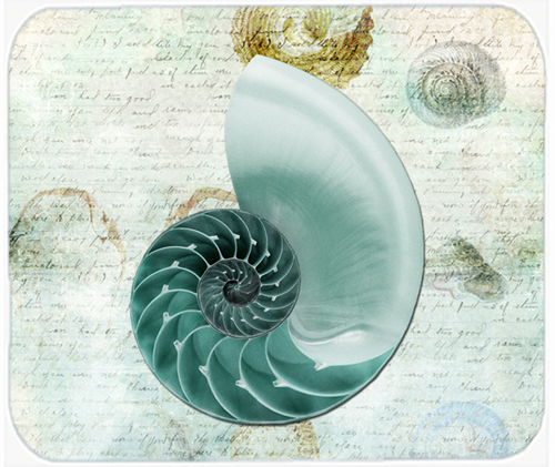 9.5 x 8 in. Shells Mouse Pad, Hot Pad or Trivet