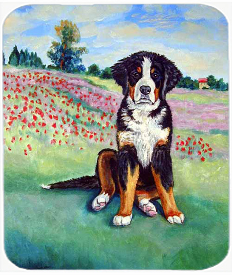 9.5 x 8 in. Bernese Mountain Dog Mouse Pad, Hot Pad or Trivet