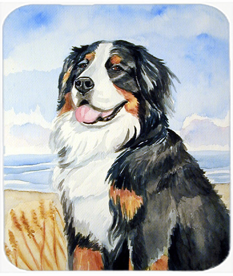 9.5 x 8 in. Bernese Mountain Dog Mouse Pad, Hot Pad or Trivet