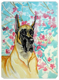 8 x 9.5 in. Great Dane Mouse Pad, Hot Pad or Trivet