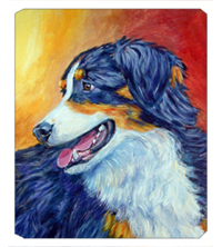 8 x 9.5 in. Australian Shepherd Mouse Pad, Hot Pad or Trivet
