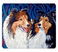 8 x 9.5 in. Sheltie Mouse Pad, Hot Pad or Trivet
