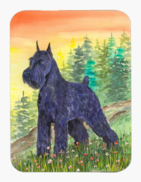 8 x 9.5 in. Schnauzer Mouse Pad, Hot Pad or Trivet