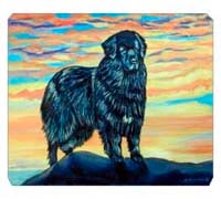 8 x 9.5 in. Newfoundland Mouse Pad, Hot Pad or Trivet
