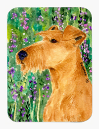 8 x 9.5 in. Irish Terrier Mouse Pad, Hot Pad or Trivet