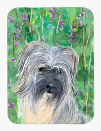 8 x 9.5 in. Berger des Pyrenese Mouse Pad, Hot Pad or Trivet