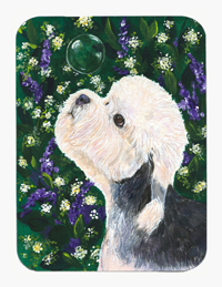 8 x 9.5 in. Dandie Dinmont Terrier Mouse Pad, Hot Pad or Trivet