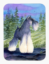 8 x 9.5 in. Schnauzer Mouse Pad, Hot Pad or Trivet