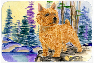8 x 9.5 in. Norwich Terrier Mouse Pad, Hot Pad or Trivet