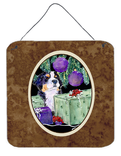 SS8582DS66 6 x 6 in. Bernese Mountain Dog Aluminium Metal Wall or Door Hanging Prints
