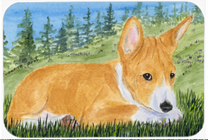 SS8016MP Basenji Mouse Pad- Hot Pad & Trivet