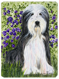 Bearded Collie Mouse Pad- Hot Pad & Trivet