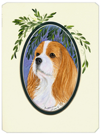 SS8024MP Cavalier Spaniel Mouse Pad- Hot Pad & Trivet