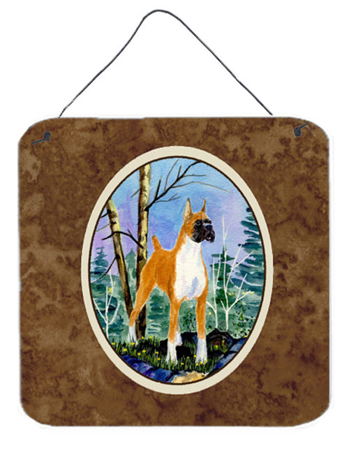 Boxer Aluminium Metal Wall Or Door Hanging Prints