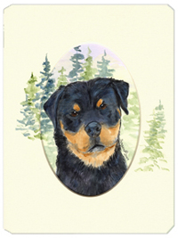 Rottweiler Mouse Pad, Hot Pad & Trivet