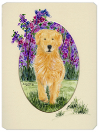 Golden Retriever Mouse Pad, Hot Pad & Trivet