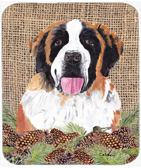 Saint Bernard Mouse Pad, Hot Pad Or Trivet