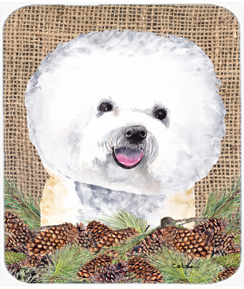 Bichon Frise Mouse Pad, Hot Pad Or Trivet
