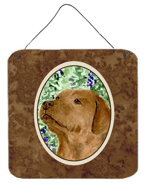 Labrador Aluminium Metal Wall Or Door Hanging Prints