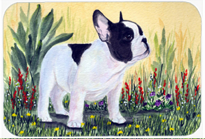 French Bulldog Mouse Pad, Hot Pad & Trivet