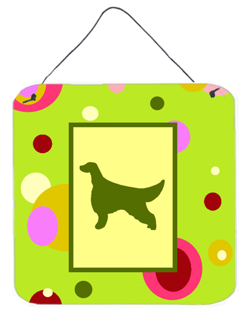 Irish Setter Aluminium Metal Wall Or Door Hanging Prints
