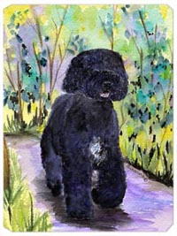 Portuguese Water Dog Mouse Pad, Hot Pad & Trivet