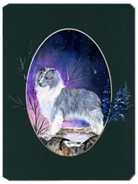 SS8073MP Sheltie Mouse Pad- Hot Pad & Trivet