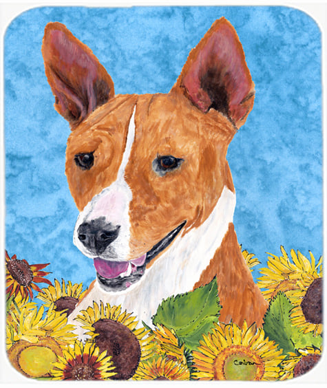 Basenji Mouse Pad, Hot Pad Or Trivet