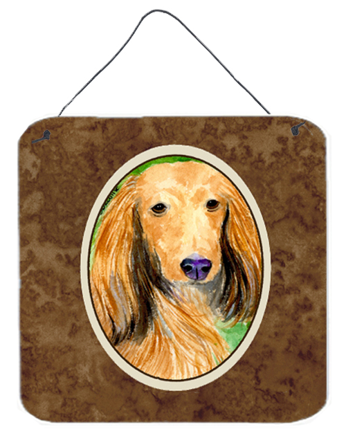 Dachshund Aluminium Metal Wall Or Door Hanging Prints