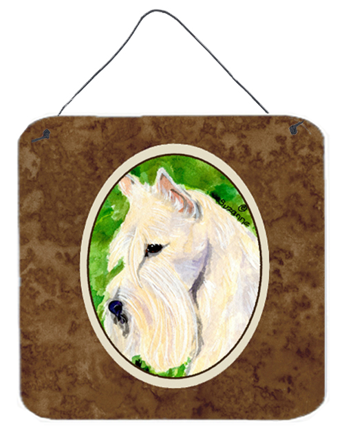 Scottish Terrier Aluminium Metal Wall Or Door Hanging Prints