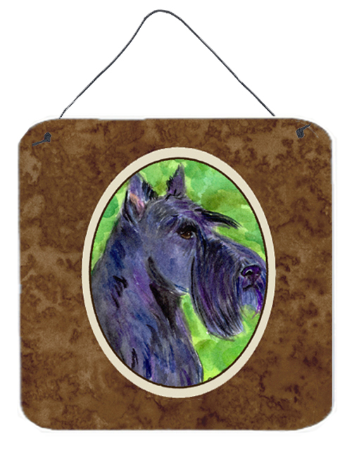 Scottish Terrier Aluminium Metal Wall Or Door Hanging Prints