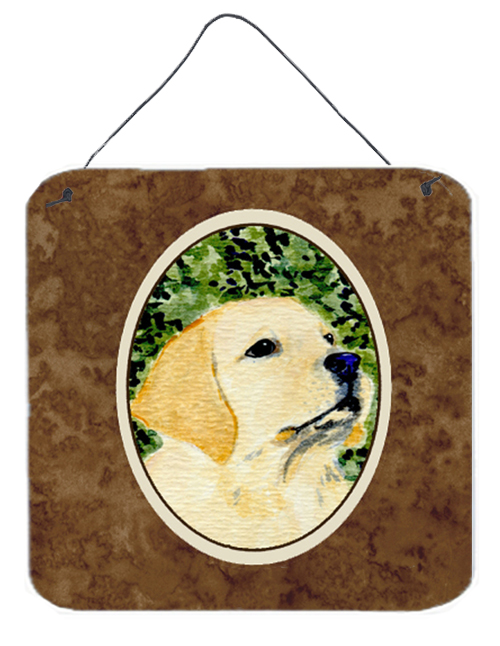 Labrador Aluminium Metal Wall Or Door Hanging Prints