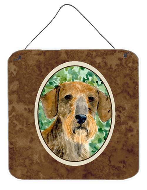 Dachshund Aluminium Metal Wall Or Door Hanging Prints