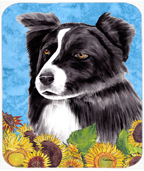 Border Collie Mouse Pad, Hot Pad Or Trivet