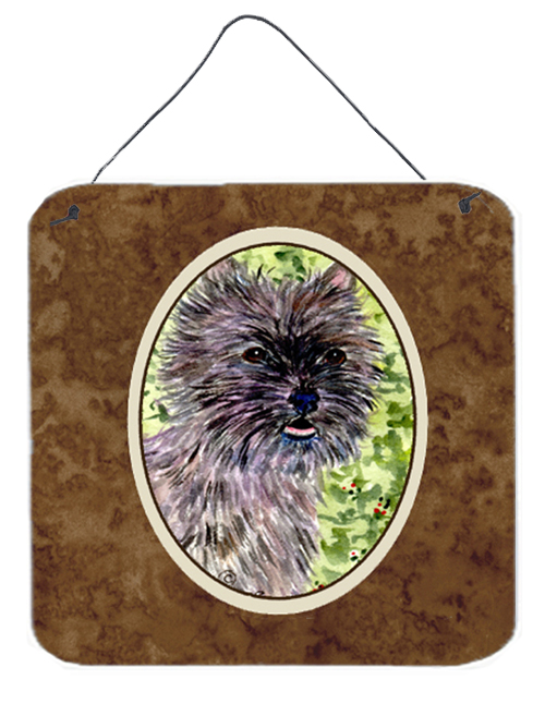 Cairn Terrier Aluminium Metal Wall Or Door Hanging Prints