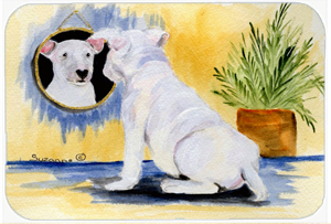 Bull Terrier Mouse Pad, Hot Pad & Trivet