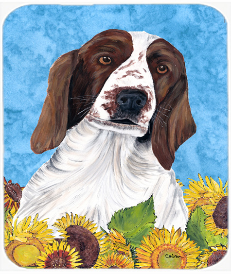 Welsh Springer Spaniel Mouse Pad, Hot Pad Or Trivet