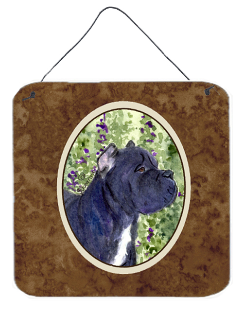 Cane Corso Aluminium Metal Wall Or Door Hanging Prints