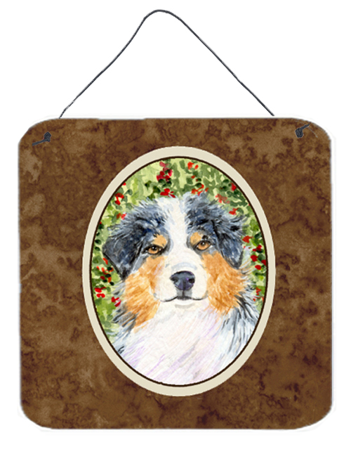 Australian Shepherd Aluminium Metal Wall Or Door Hanging Prints