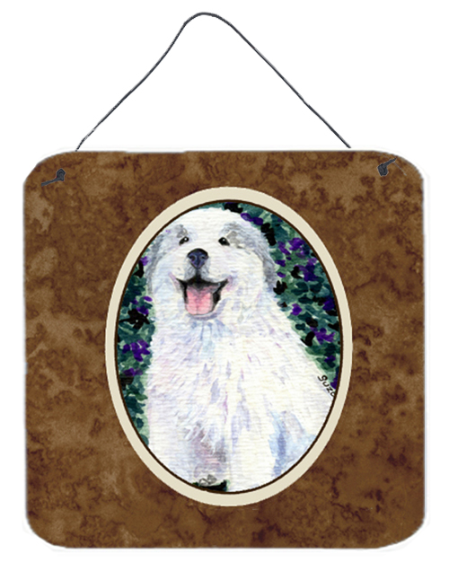 Great Pyrenees Aluminium Metal Wall Or Door Hanging Prints
