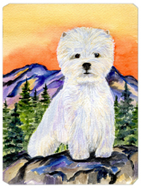 Westie Mouse Pad, Hot Pad & Trivet