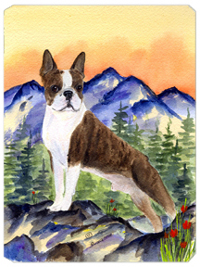 Boston Terrier Mouse Pad, Hot Pad & Trivet