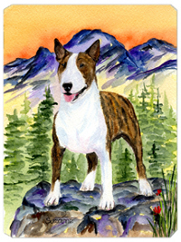 Bull Terrier Mouse Pad, Hot Pad & Trivet