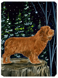 Sussex Spaniel Mouse Pad, Hot Pad & Trivet