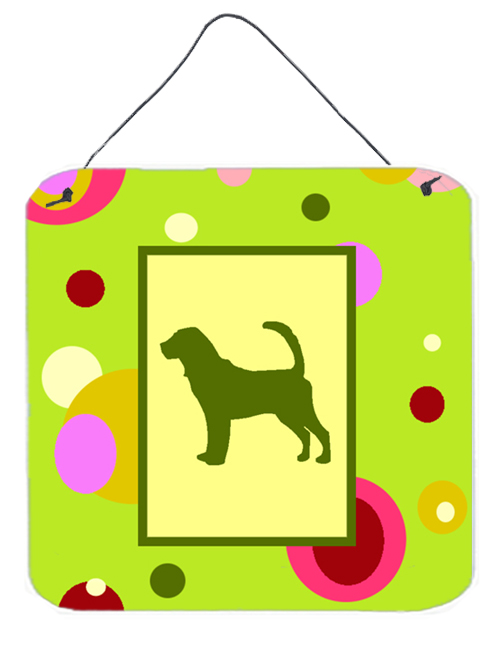 Bloodhound Aluminium Metal Wall Or Door Hanging Prints