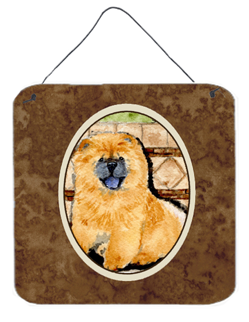 Chow Chow Aluminium Metal Wall Or Door Hanging Prints