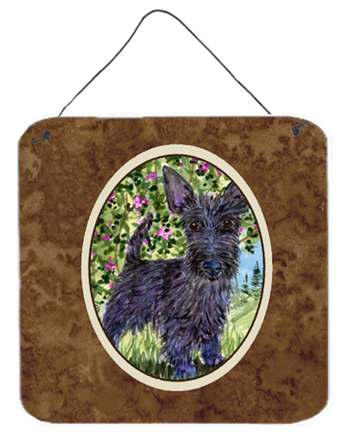 Scottish Terrier Aluminium Metal Wall Or Door Hanging Prints