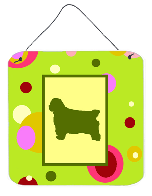 Clumber Spaniel Aluminium Metal Wall Or Door Hanging Prints