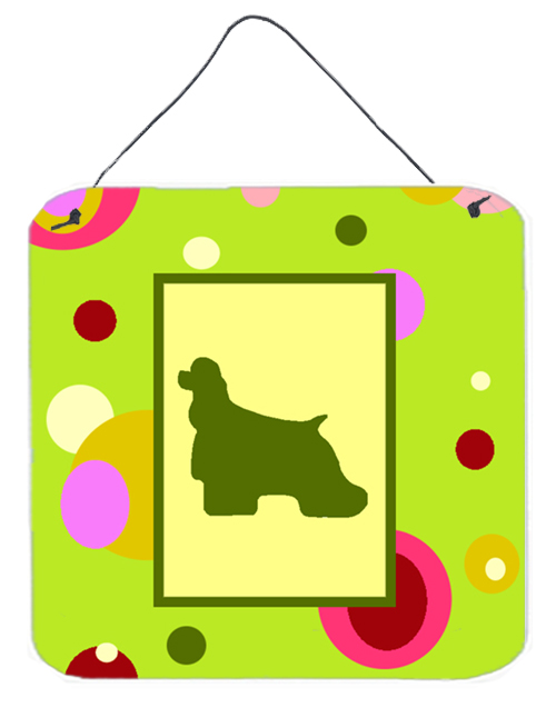 Cocker Spaniel Aluminium Metal Wall Or Door Hanging Prints